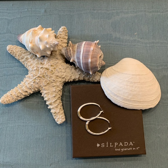 Silpada Jewelry - Silpada Sterling Silver hoop Earrings